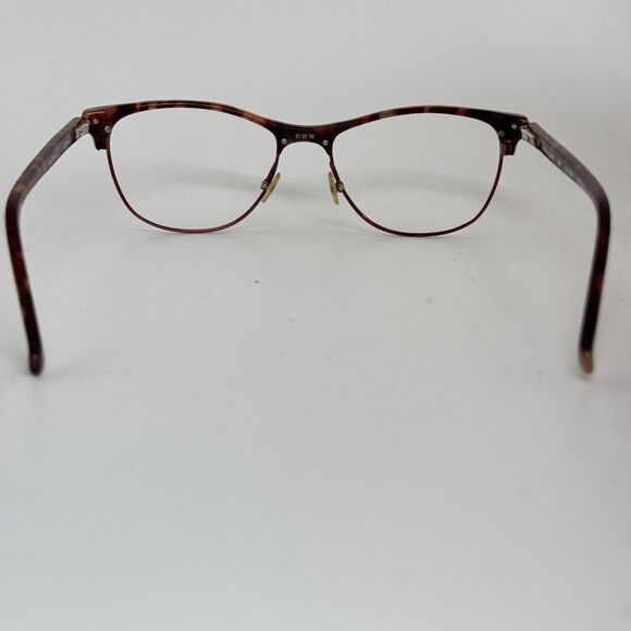 Cole Haan CH 1008 Eyeglasses Eggplant Tortoise 51-16-135 H15261 - Picture 3 of 9